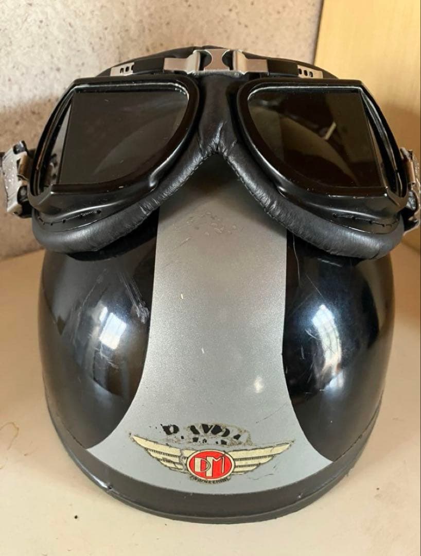 ダビダ ビンテージヘルメット 観賞用　DAVIDA