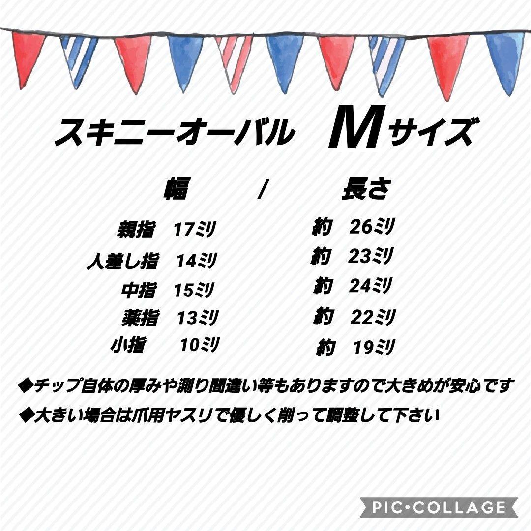 体調不良にて発送までお時間頂戴致します。 ネイルチップ　オーダー　現品