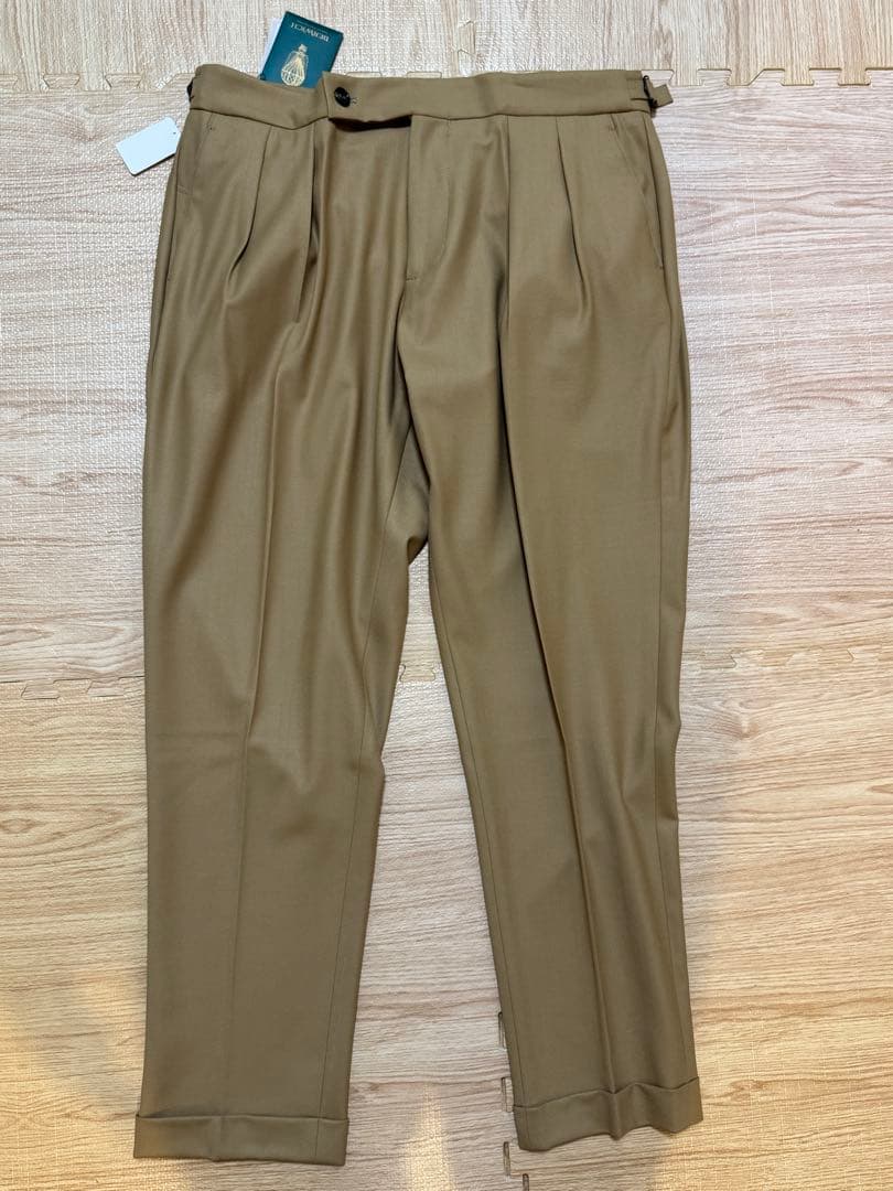 未使用 BERWICH SCOTCH ウォッシャブル パンツBN3000X 50