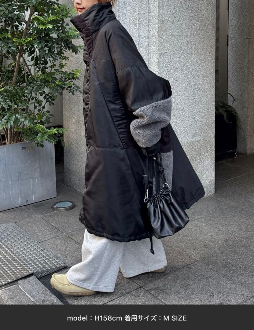 etsinta モンスター中綿オーバーコート