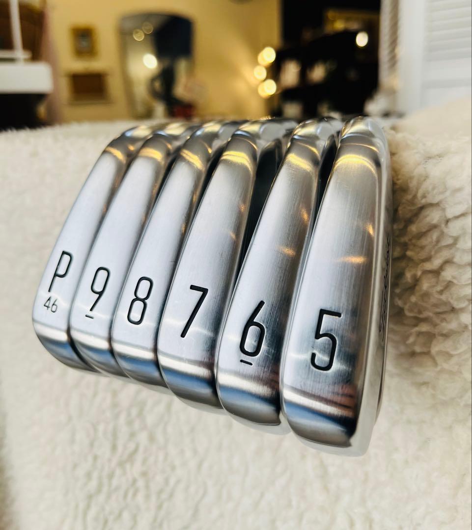 【限定値引】タイトリストT100アイアン(2023)5番〜PW6本AMTS200