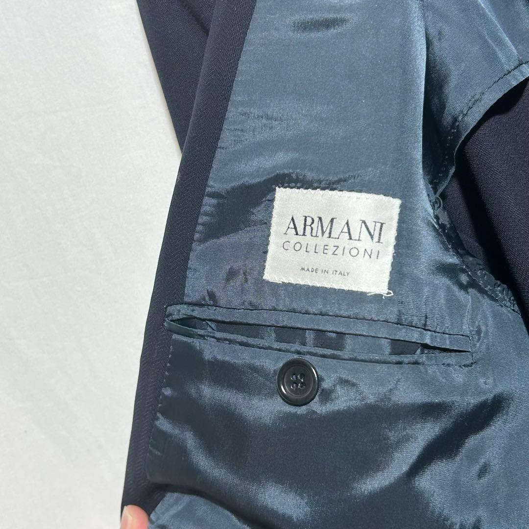 ARMANI COLLEZIONI ダークブルービジネススーツ