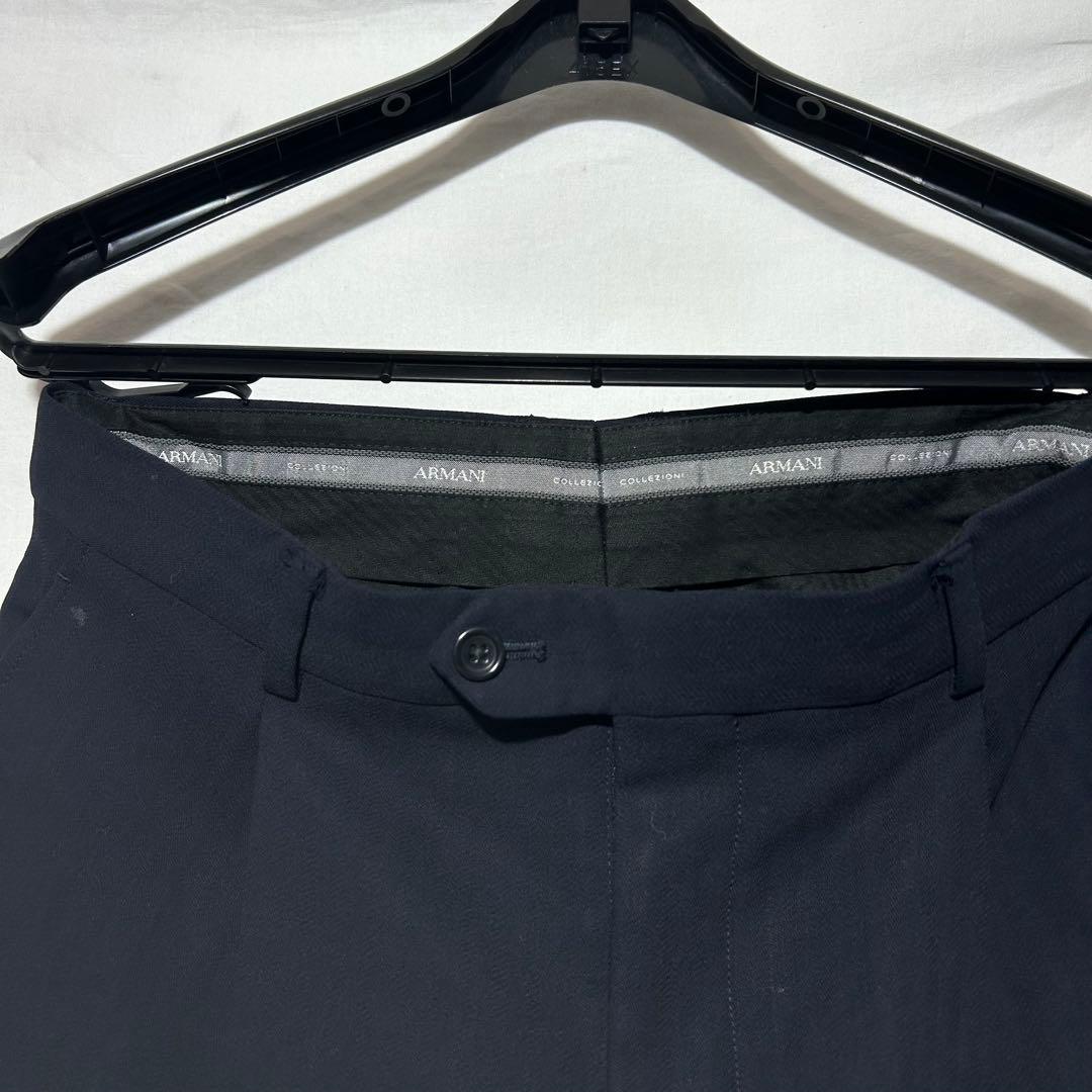 ARMANI COLLEZIONI ダークブルービジネススーツ