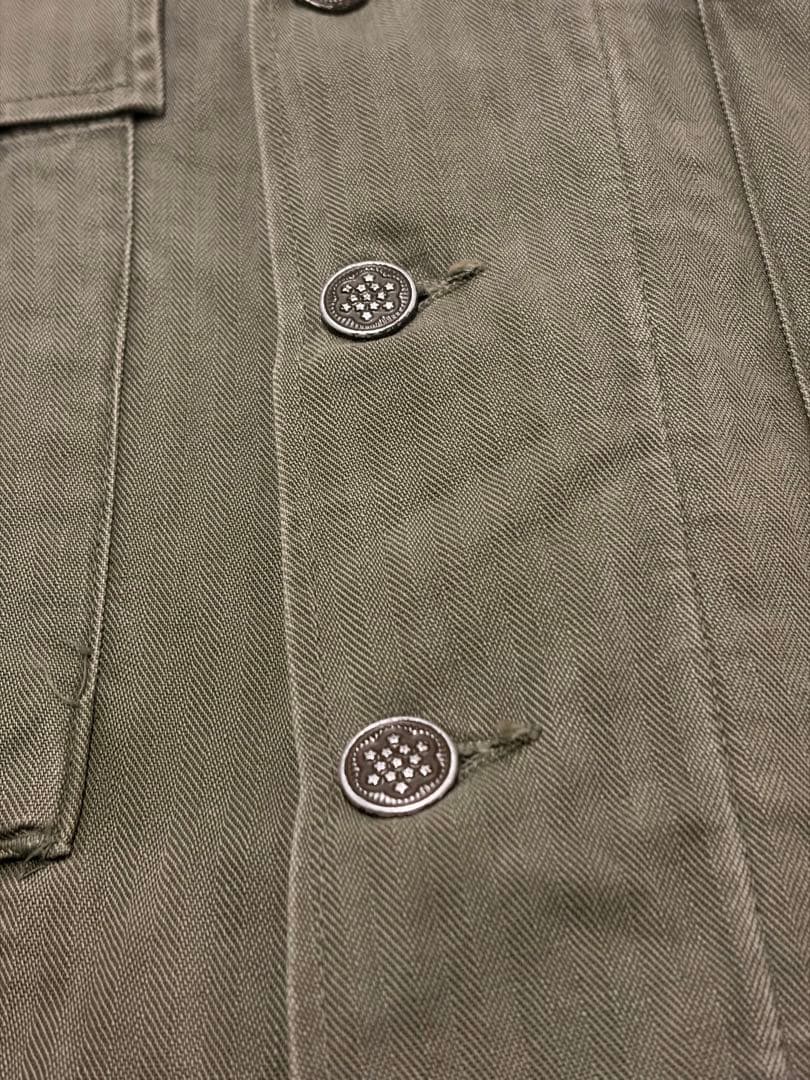 40s US ARMY M-43 ヘリンボーンツイルジャケット 13スター 米軍