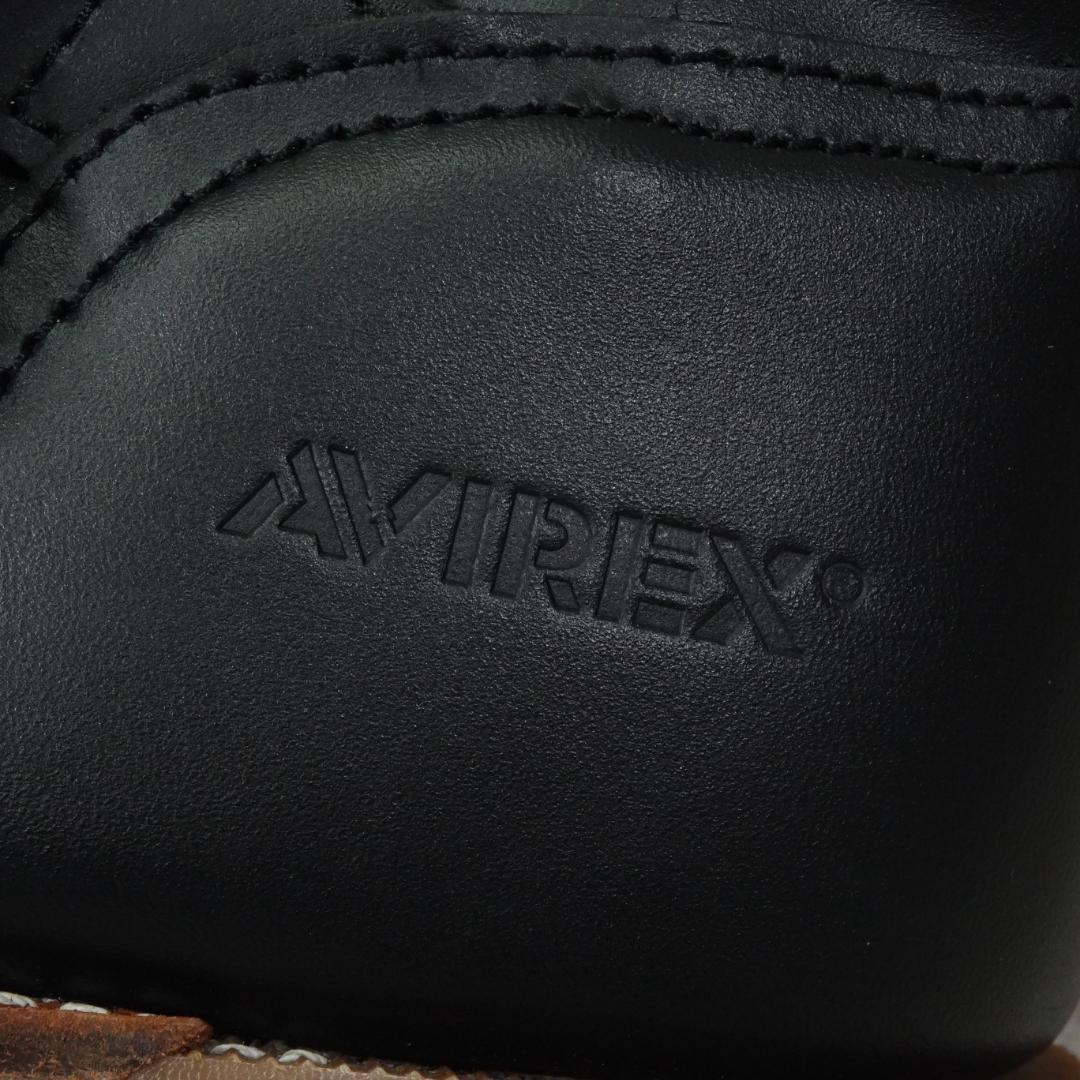 AVIREX HORNET ショートエンジニアブーツ 8.5 ブラック