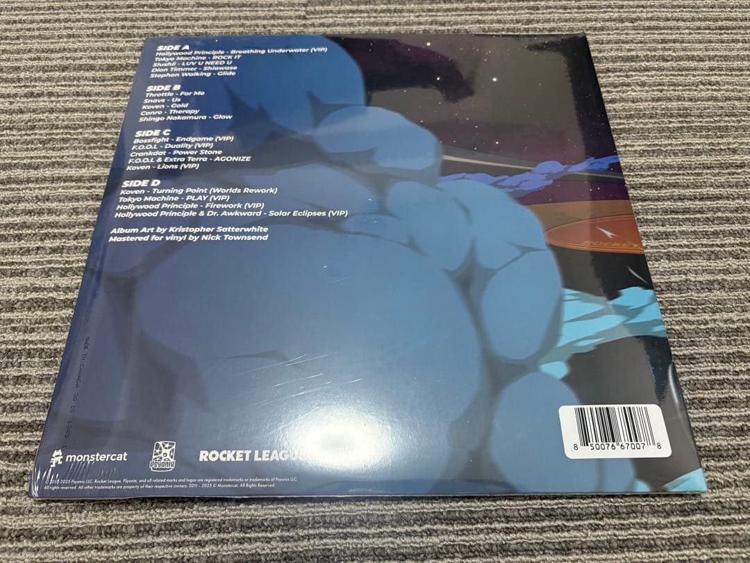 Rocket League Soundtrack Vinyl LP 新品未開封