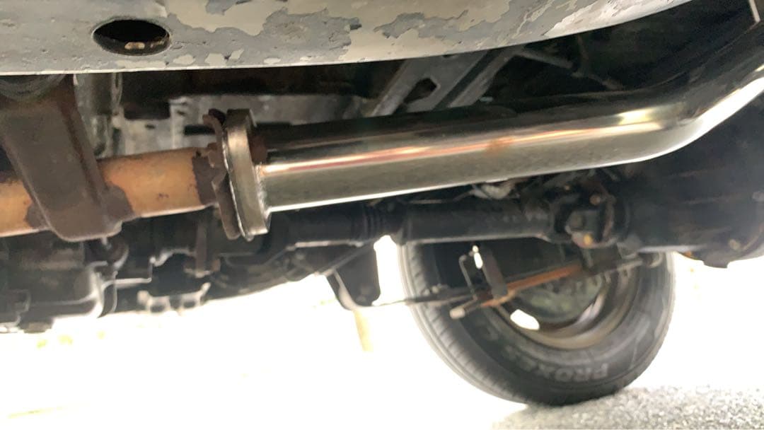 JA11 メーカー不明　ステンマフラー