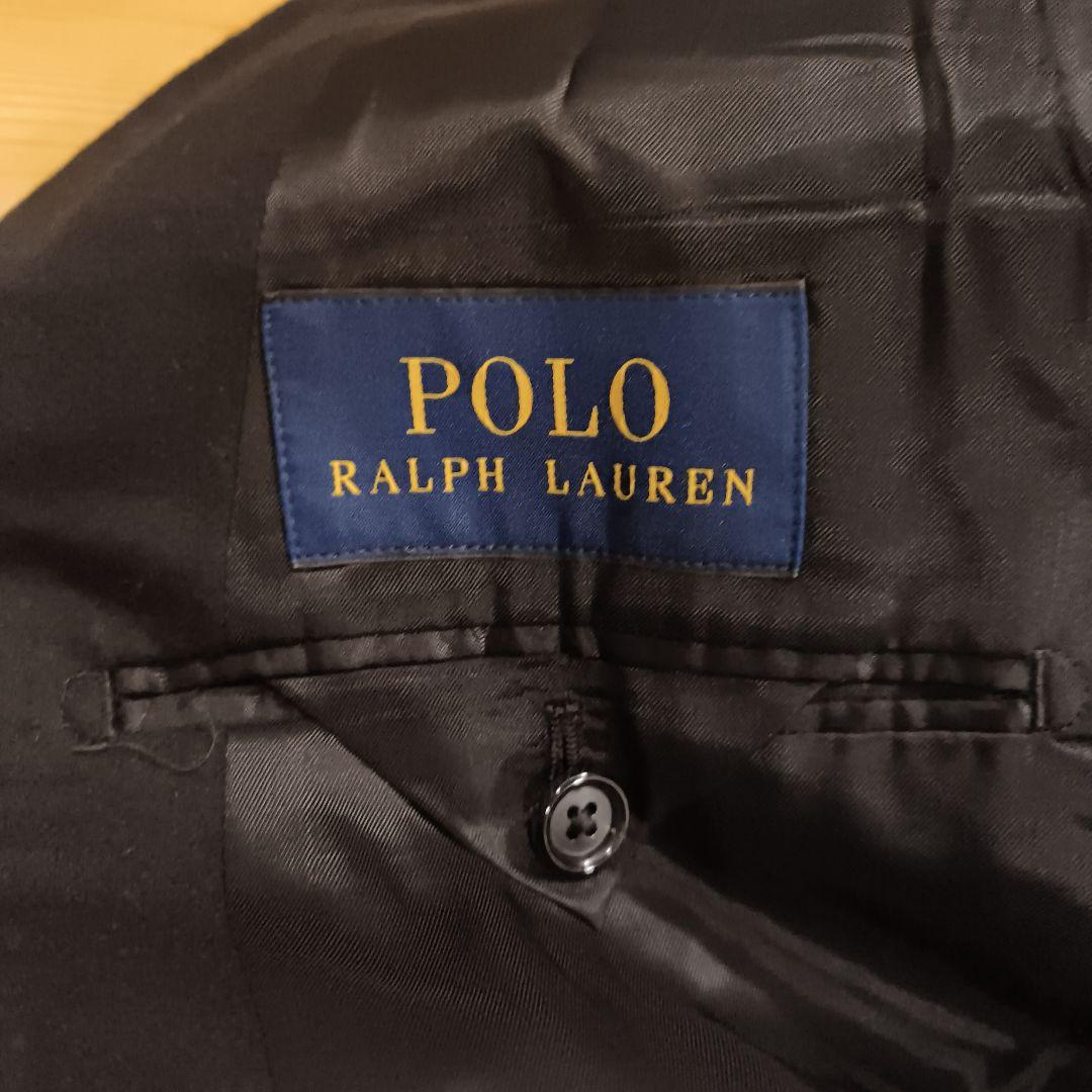美品POLO RALPH LAUREN テーラードジャケット 段返り3つ金ボタン