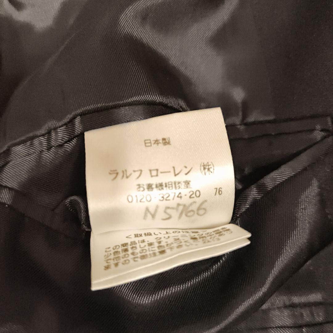 美品POLO RALPH LAUREN テーラードジャケット 段返り3つ金ボタン