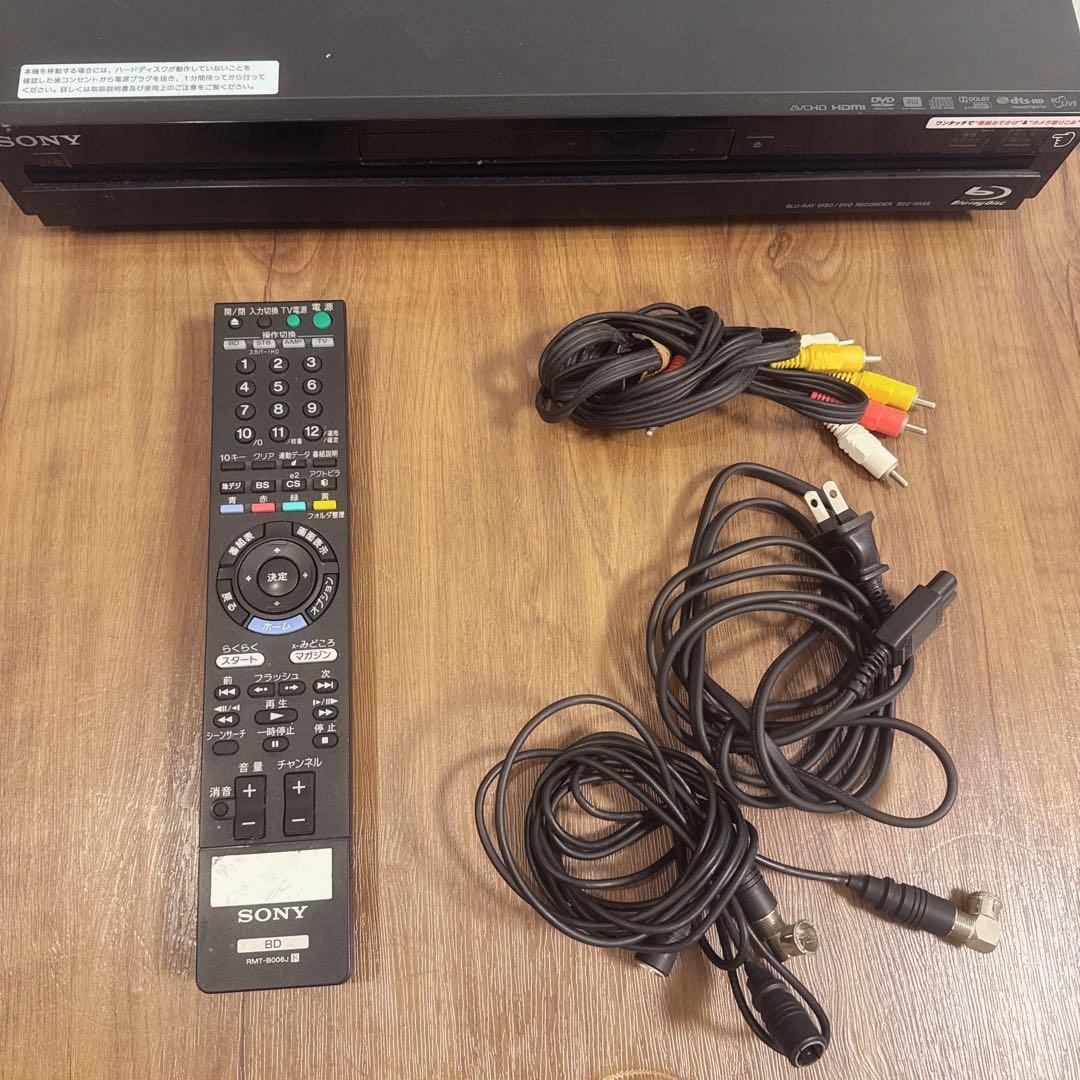 2番組録画SONYブルーレイレコーダー BDZ-RX55