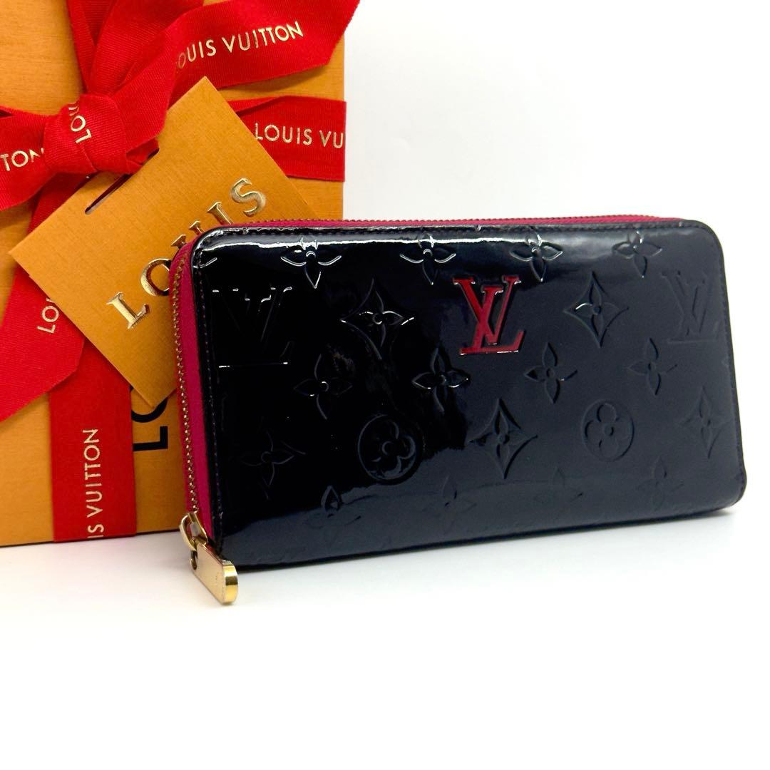 ルイヴィトン ヴェルニ モノグラム　ジッピーウォレット　長財布