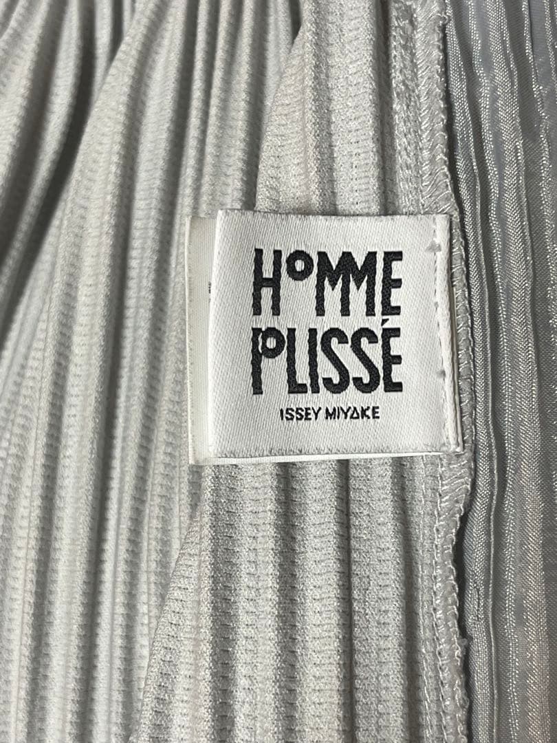 【匿名発送】オムプリッセ　グレーパンツ