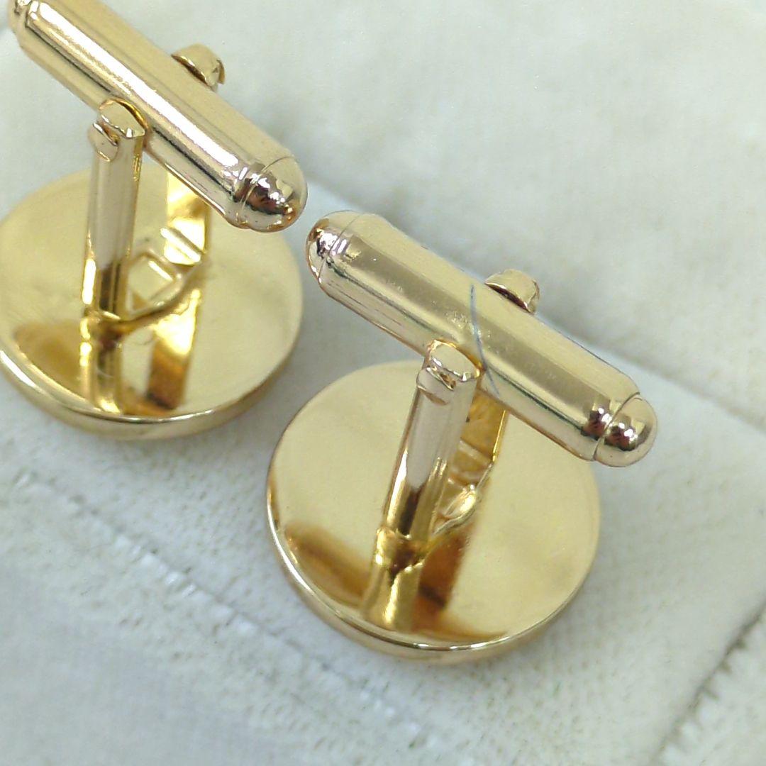 バーバリー 騎士 カフリンクス ゴールドカラー メンズ Burberrys