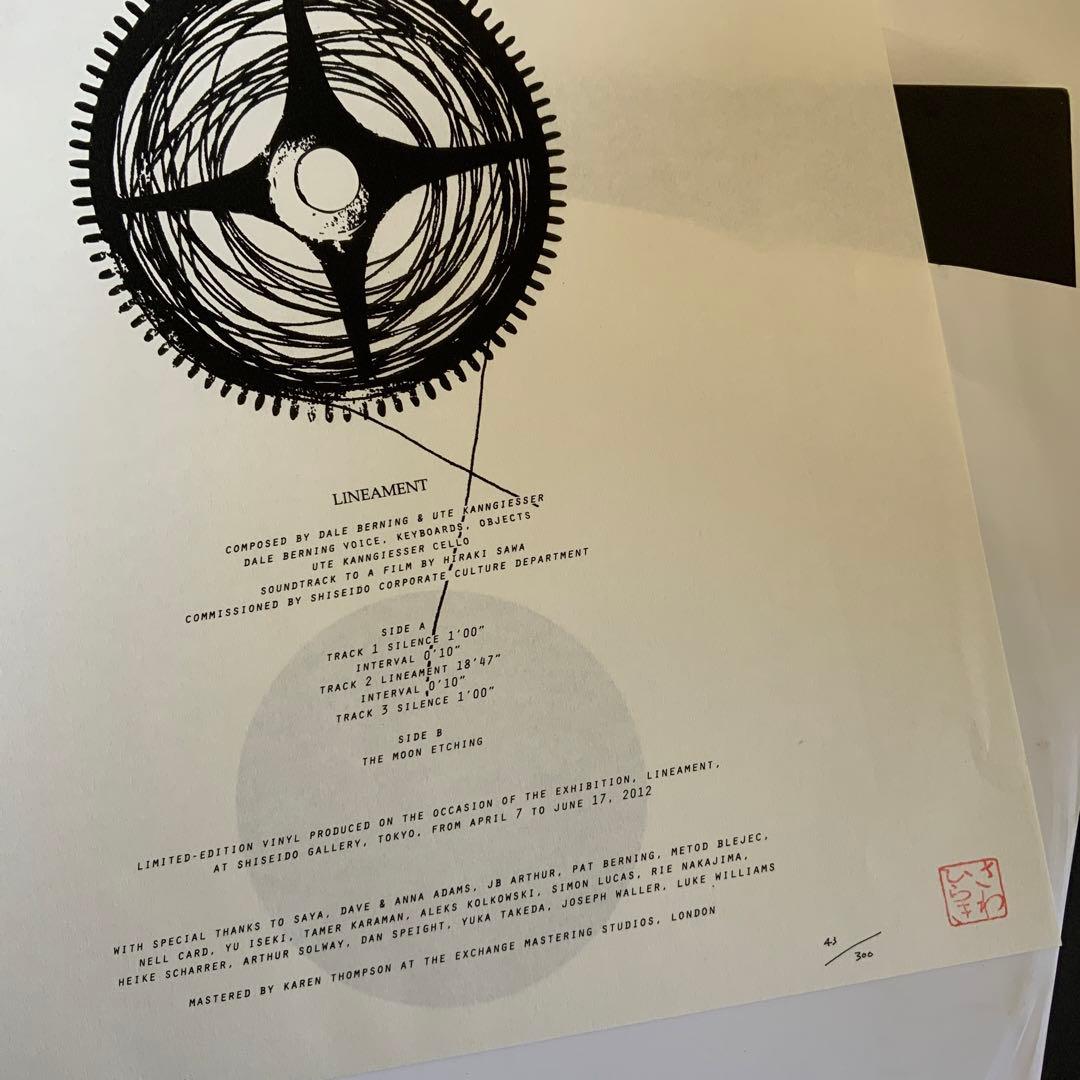 さわひらきhiraki Sawa LINEAMENT資生堂銀座展覧会43/300