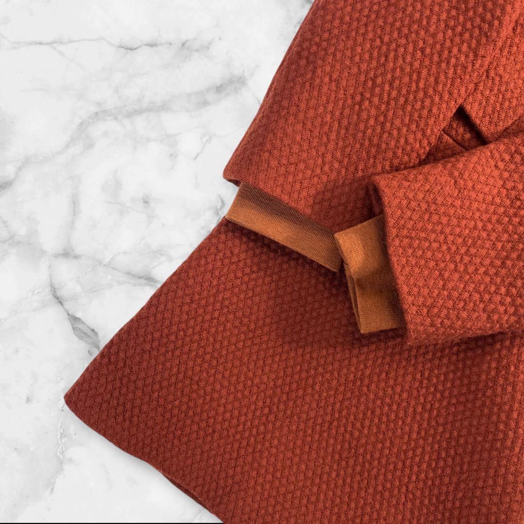 極美品 Paul Smith ダブルプレストチェスターコート サイズM オレンジ