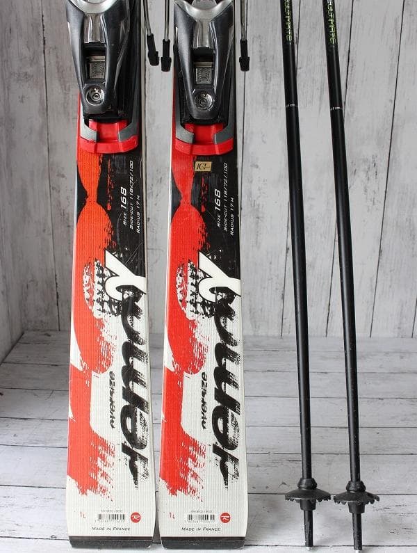 ロシニョール DEMO γ ガンマ 168cm LEKIストック付き