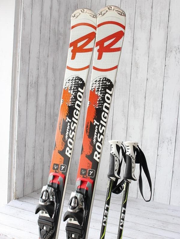 ロシニョール DEMO γ ガンマ 168cm LEKIストック付き