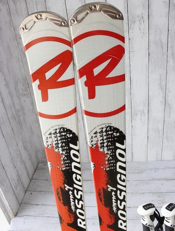 ロシニョール DEMO γ ガンマ 168cm LEKIストック付き