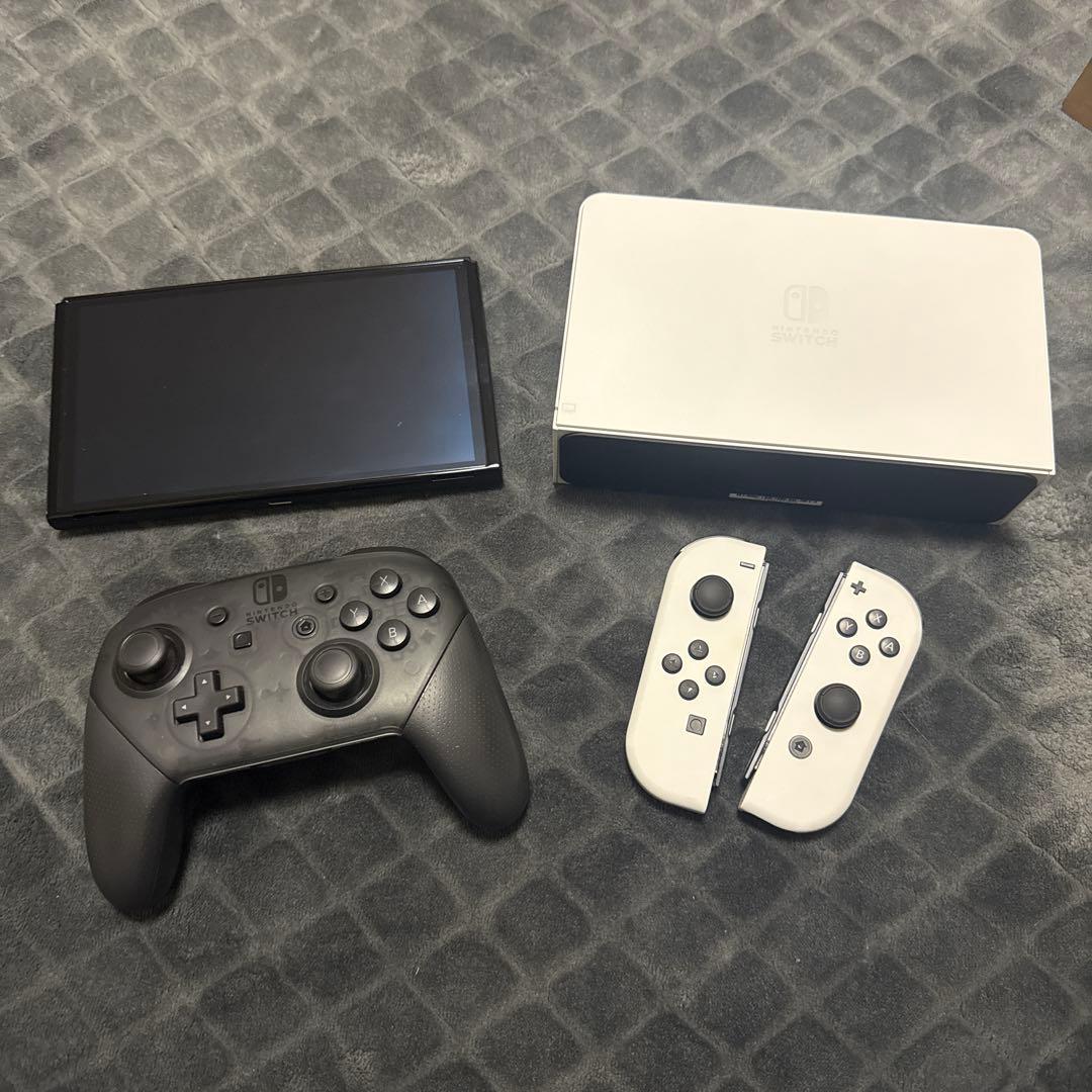 ピ*ザ様 Nintendo Switch Lite ホワイト 本体 + 付属品