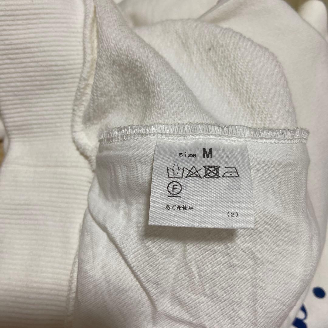 sorm86 プリント スウェット ホワイト　Ｍサイズ