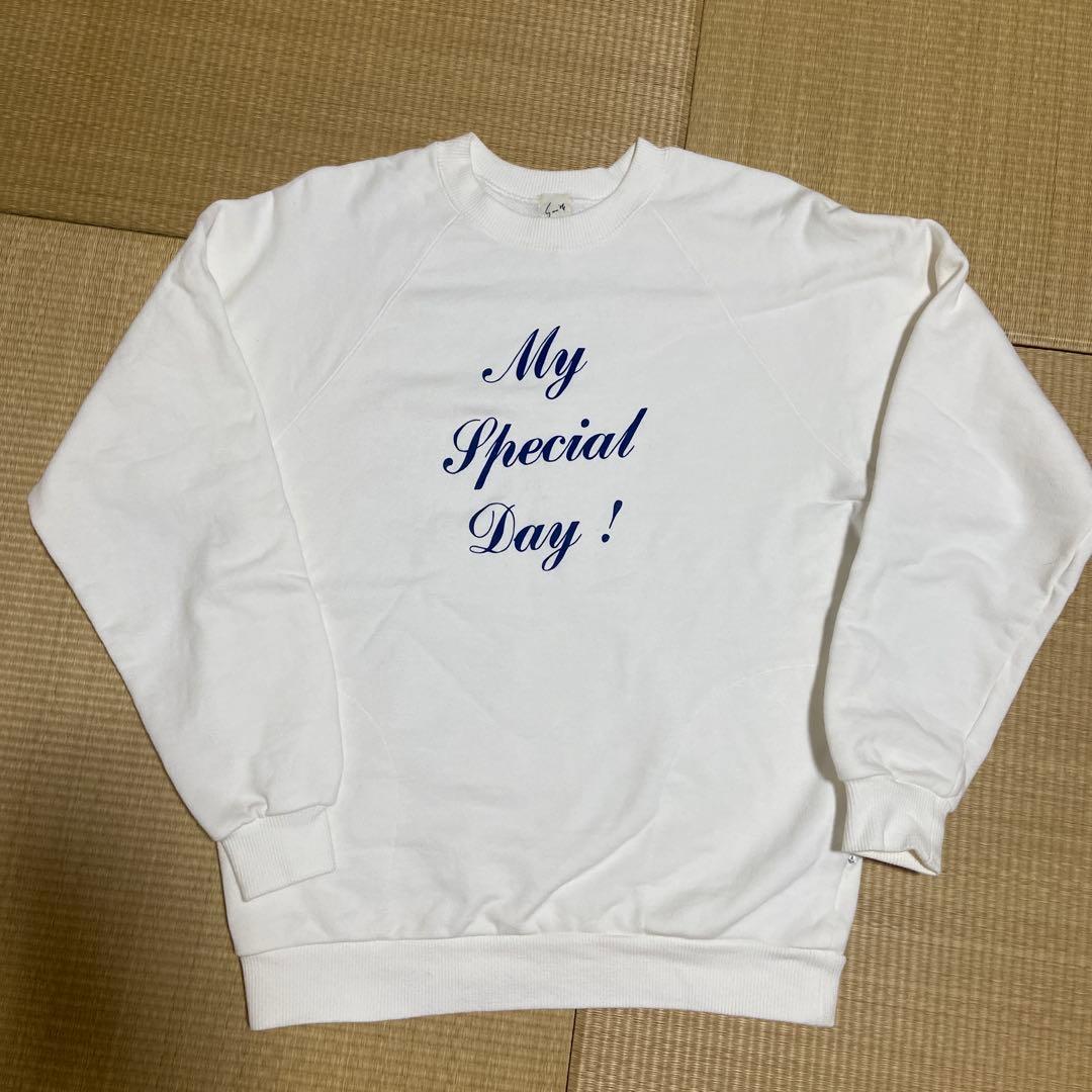 sorm86 プリント スウェット ホワイト　Ｍサイズ