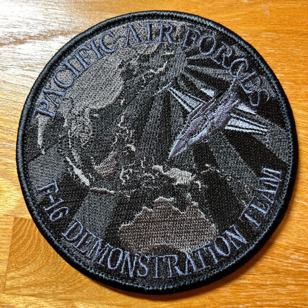 【新品未使用】三沢基地 航空祭 F-16 デモチーム ワッペン