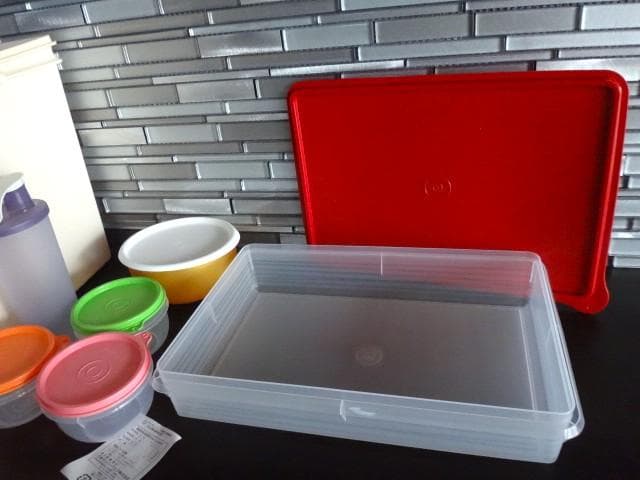 新品★タッパーウェア★9点セット★ラージMMボール/すのこ他★保存容器