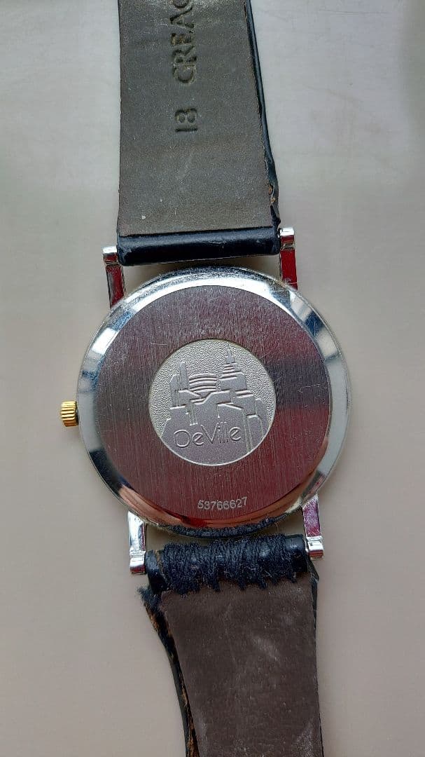 OMEGA De Ville レザーベルト