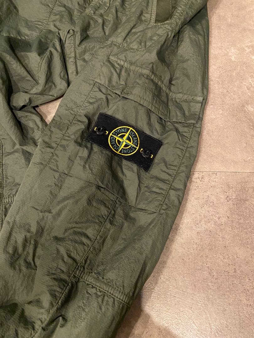 STONE  カーゴパンツ オリーブグリーン　W31