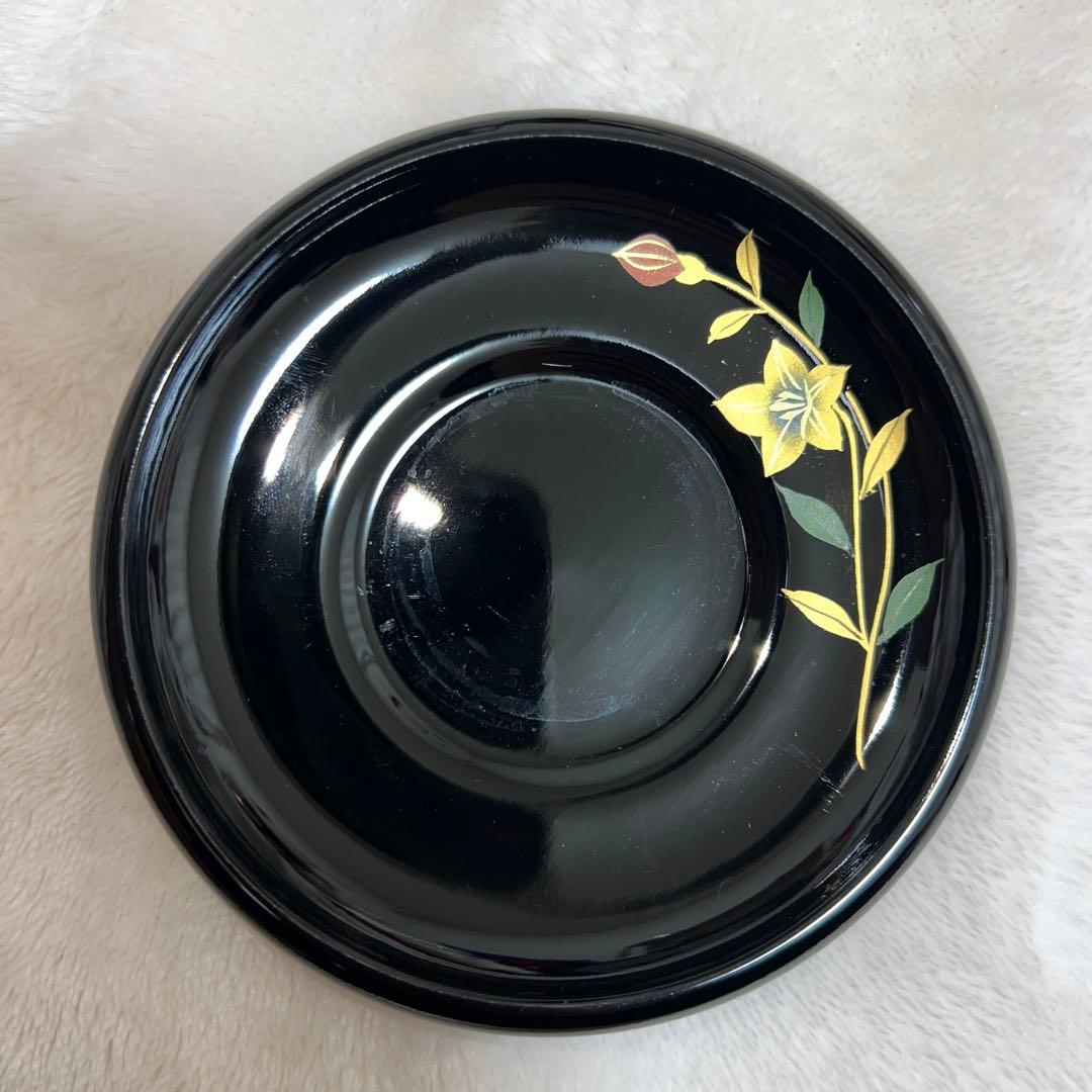 伝統工芸品「会津ぬ里」の漆器 菓子皿