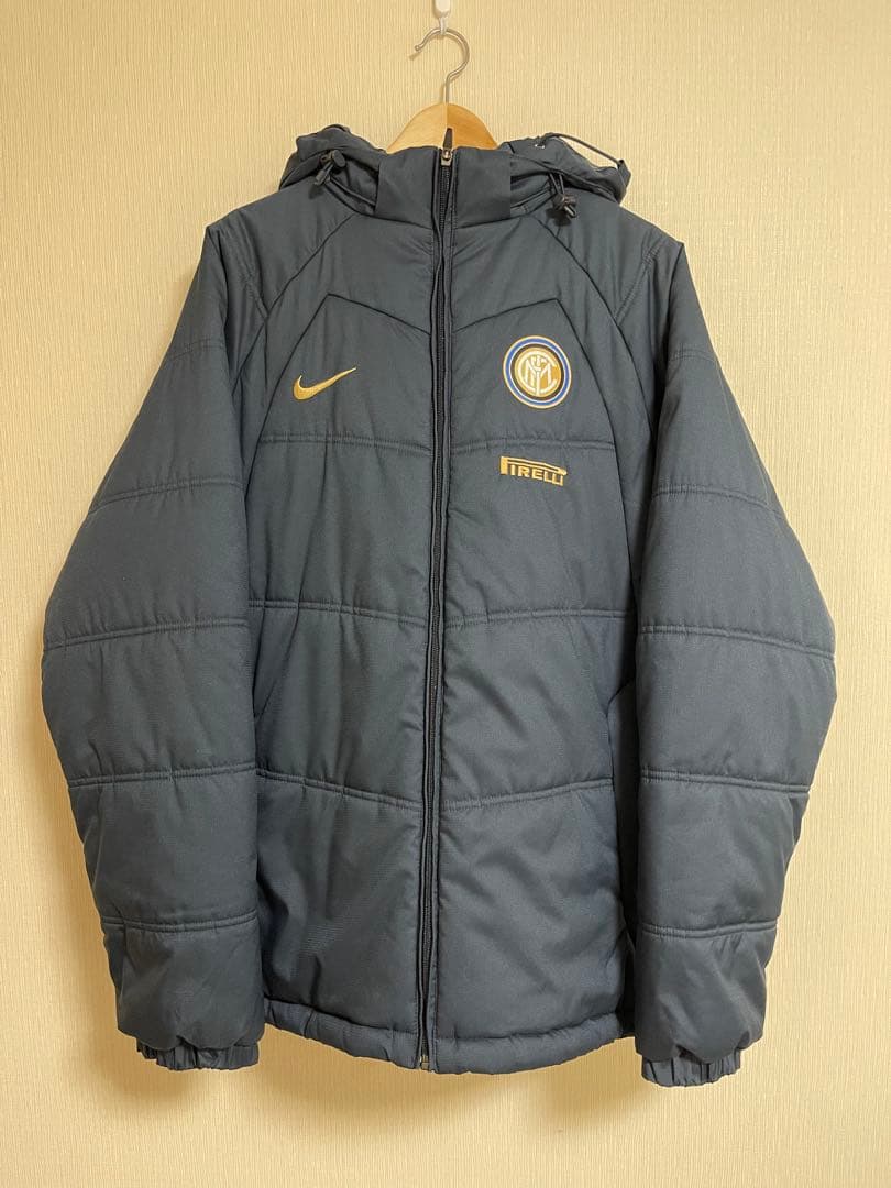 NIKE inter インテル ミラノ パデットジャケット ネイビー XL