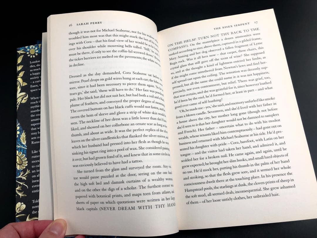 The Essex Serpent 洋書 英国ビクトリア時代の重厚な歴史小説