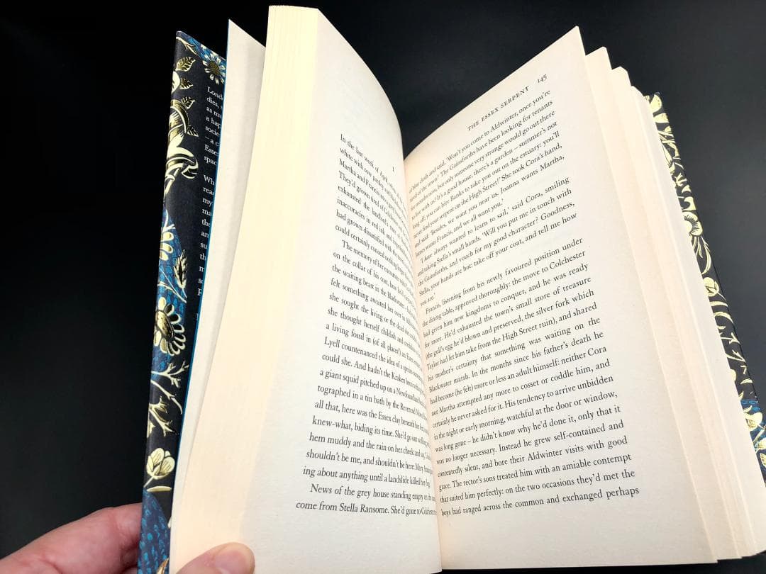 The Essex Serpent 洋書 英国ビクトリア時代の重厚な歴史小説