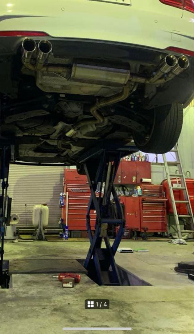  f30ステンレス製 4本出しマフラー