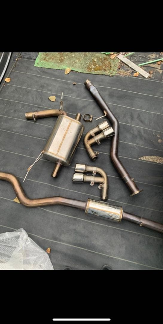  f30ステンレス製 4本出しマフラー