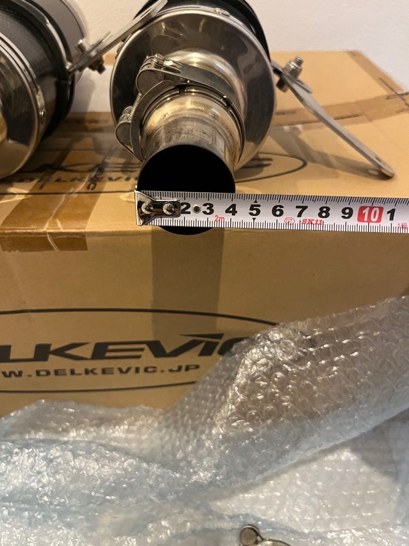 TRIUMPH SpeedTriple1050 Delkevic マフラー2本