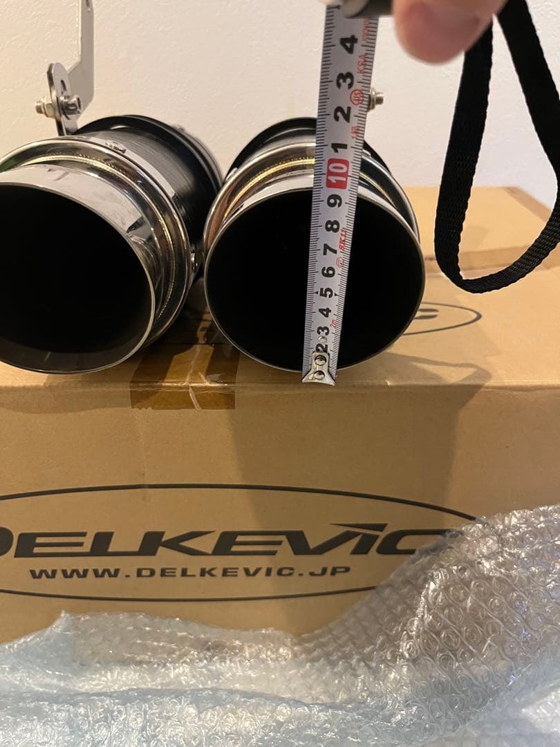 TRIUMPH SpeedTriple1050 Delkevic マフラー2本