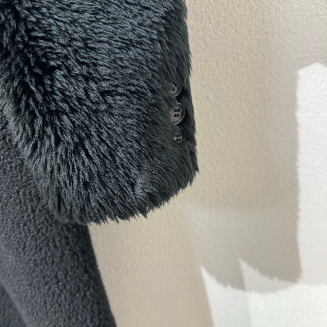 希少 SueUNDERCOVER ボア レイヤードチェスターコート