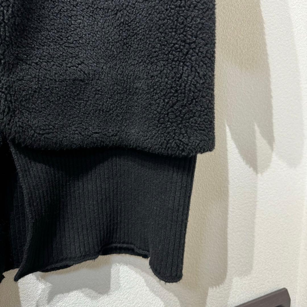 希少 SueUNDERCOVER ボア レイヤードチェスターコート