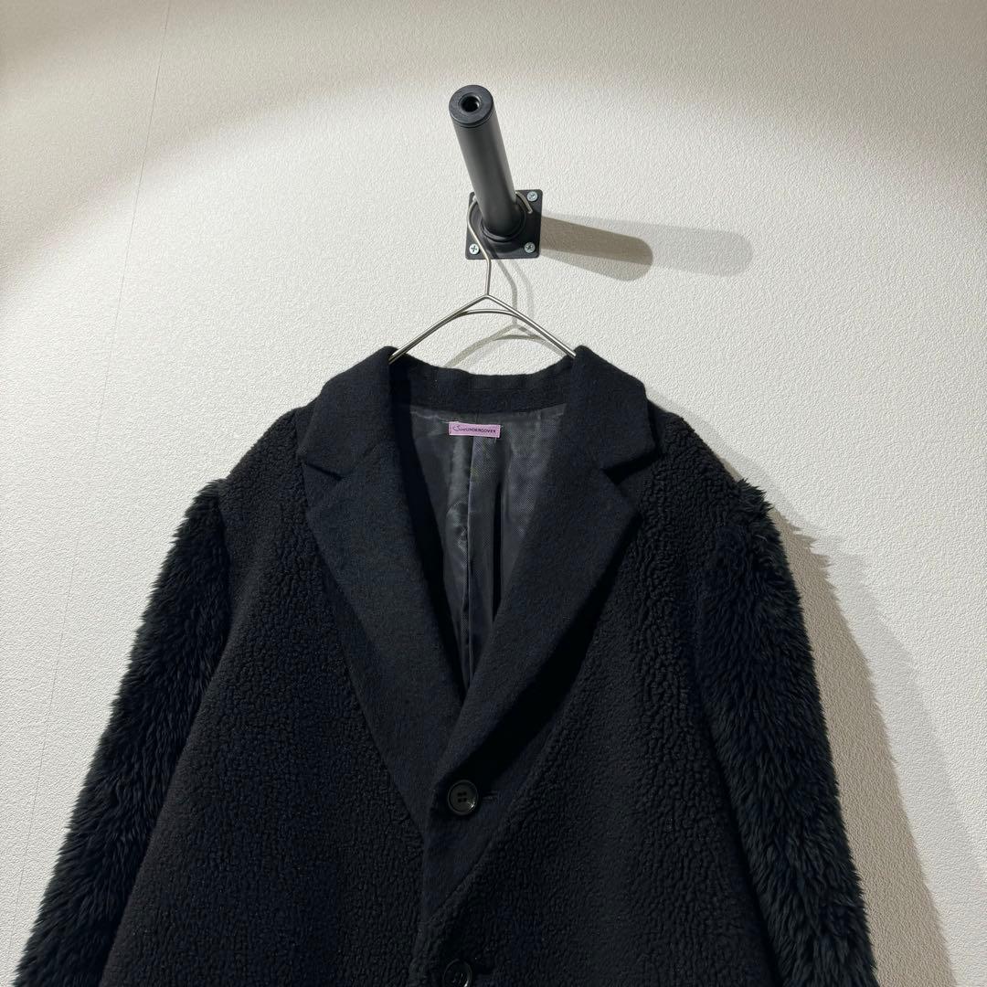 希少 SueUNDERCOVER ボア レイヤードチェスターコート