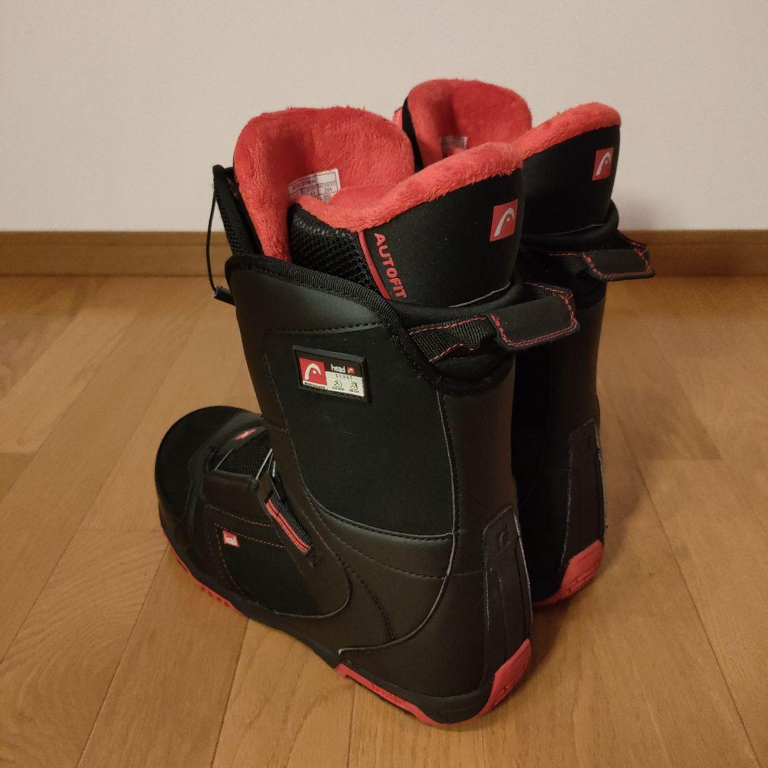 HEAD SCOUT BOA スノーボードブーツ 28.5cm ブラック/レッド