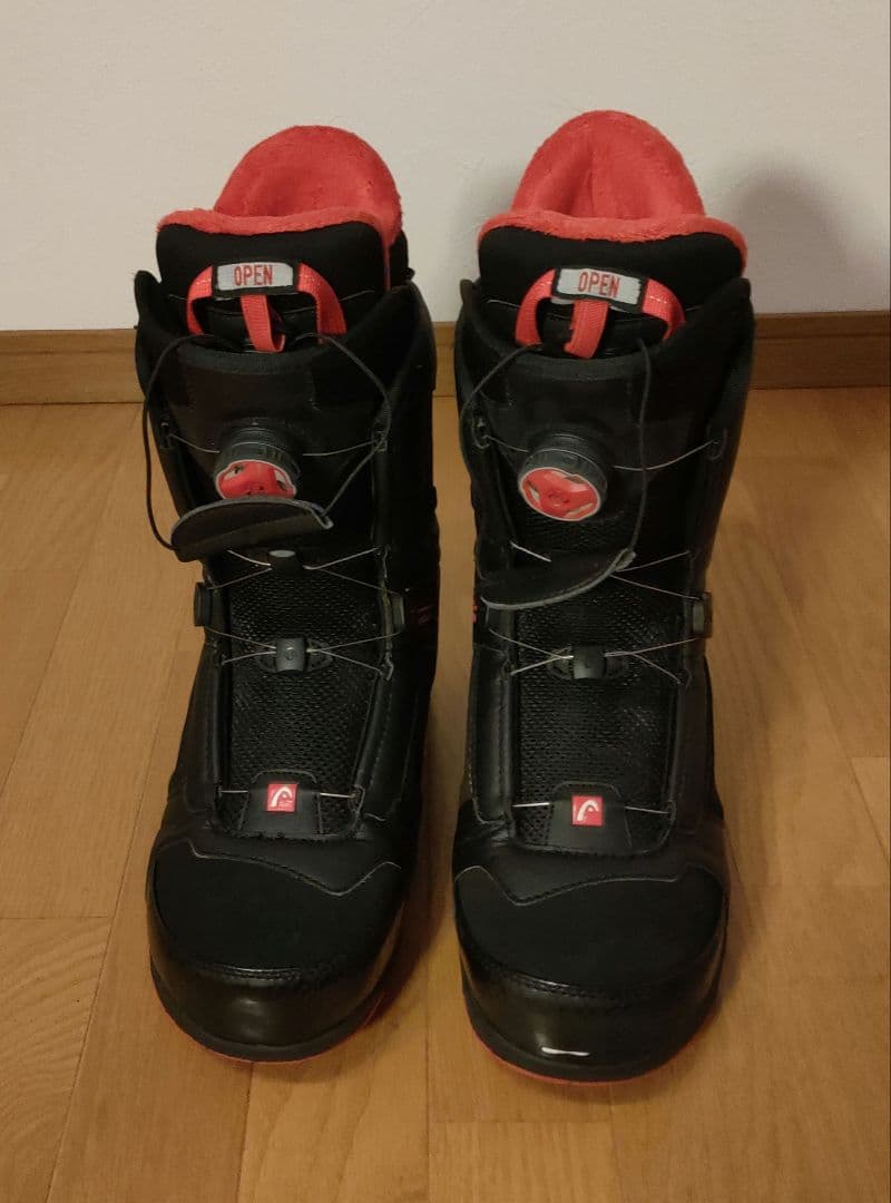 HEAD SCOUT BOA スノーボードブーツ 28.5cm ブラック/レッド