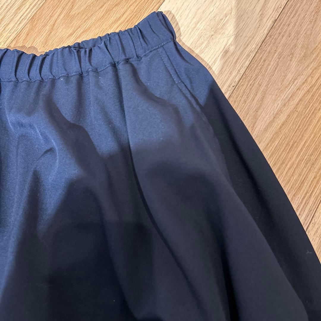 コムデギャルソンコムデギャルソン　サルエルパンツ　ネイビー　極美品