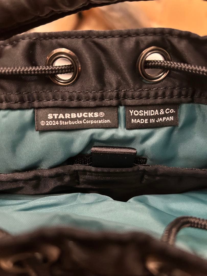 PORTER スターバックス 2WAYツールバッグ ブラック