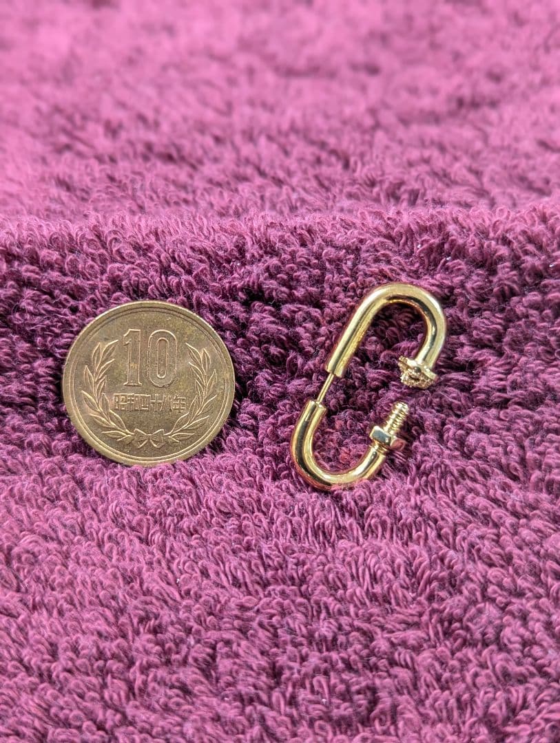 未使用JUSTIN DAVIS Hermanピアス（フープタイプ）