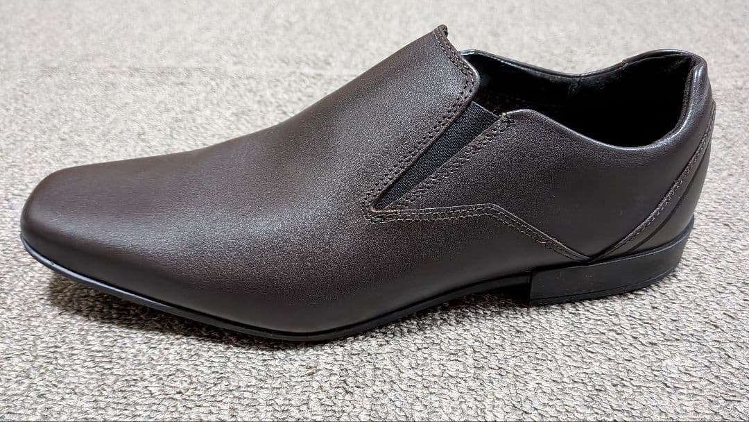 【新品/未使用】クラークス ブラウンドレスシューズ レザー UK6.5