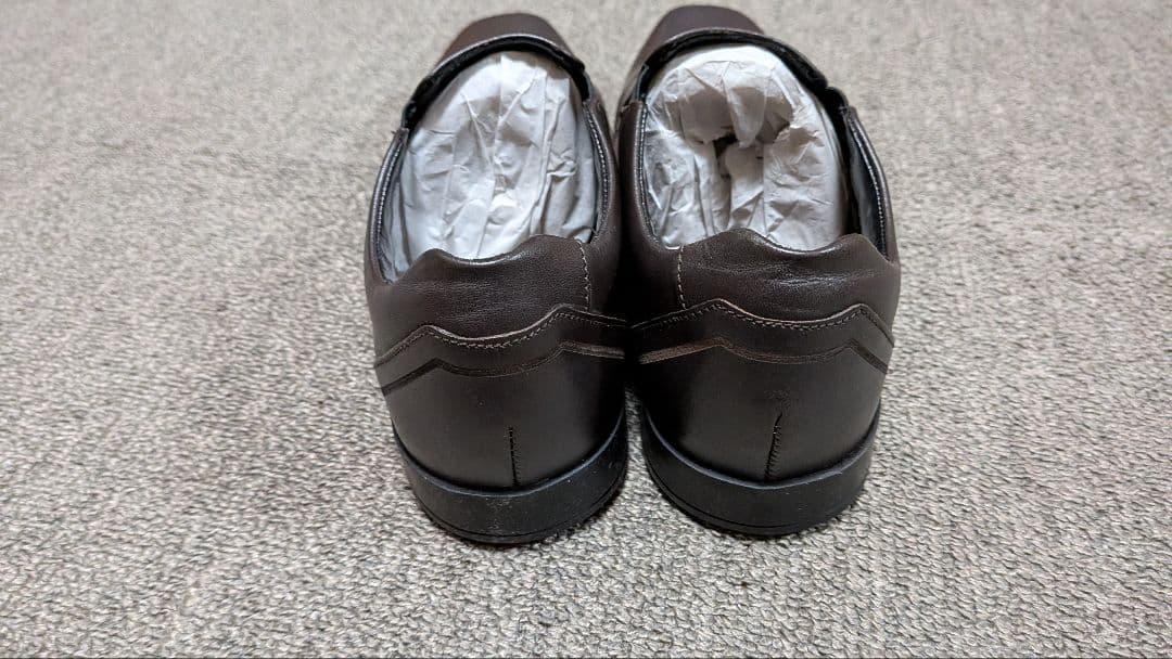 【新品/未使用】クラークス ブラウンドレスシューズ レザー UK6.5