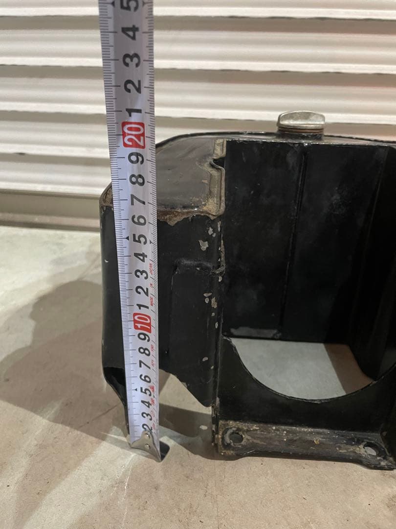 ハーレー　オイルタンク　ブラック