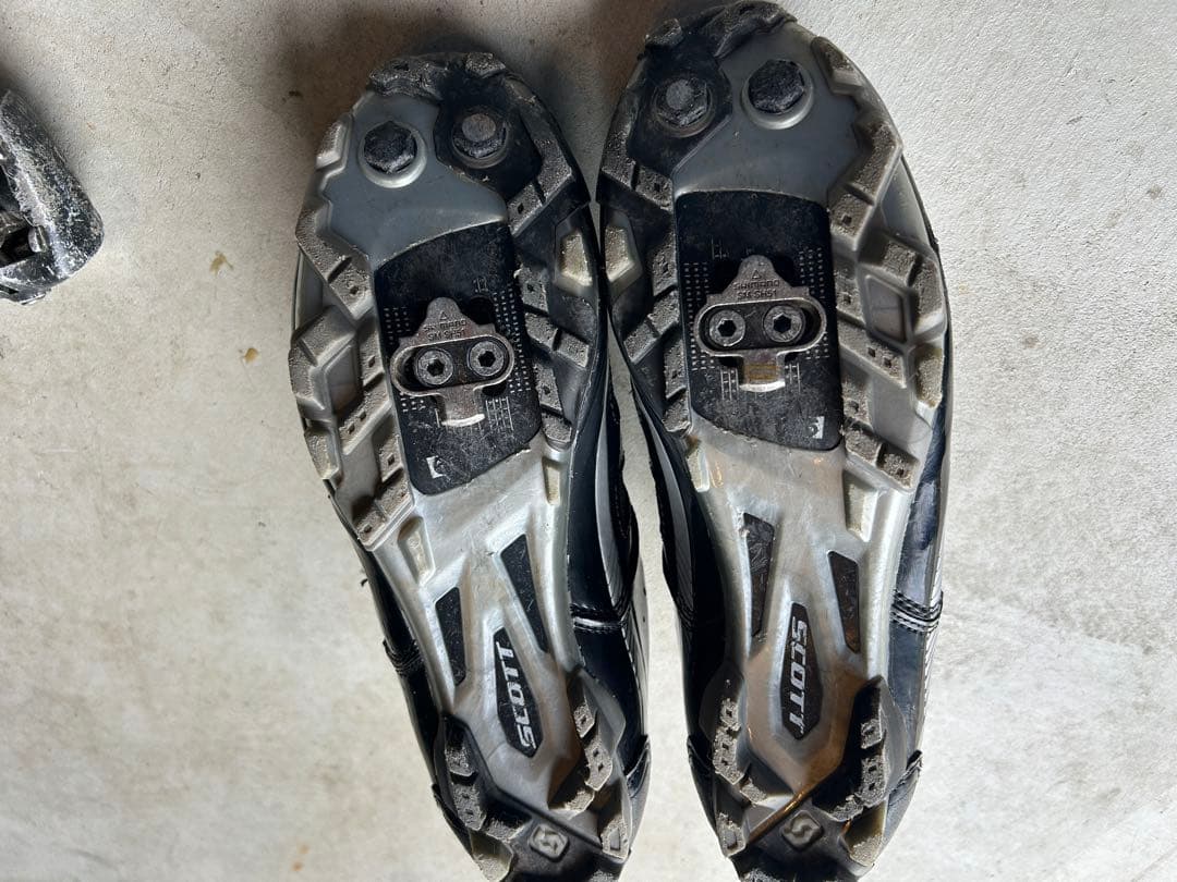 MTB scott comp ビンディングシューズ 25cm ペダルクリート付