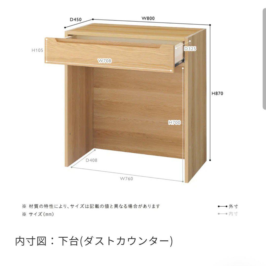 unico LOM W1600 setD キッチンカウンター ステンレス